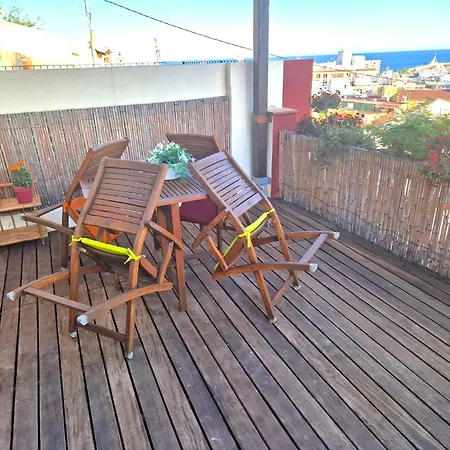 דירה The Old Town Artist Workshop, Impressive Rooftop, Terrace With Amazing Views And Sea Views, Bbq, Air Conditioner, Wifi